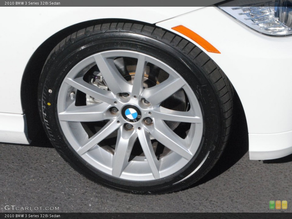 2010 BMW 3 Series 328i Sedan Wheel and Tire Photo #59509212