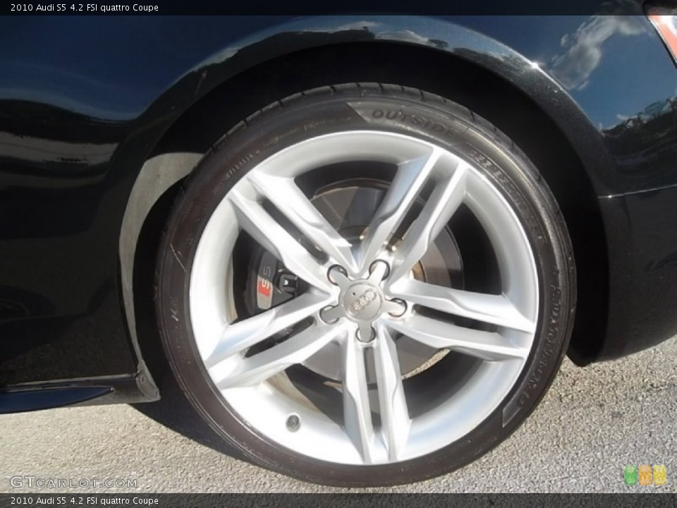 2010 Audi S5 4.2 FSI quattro Coupe Wheel and Tire Photo #59509278