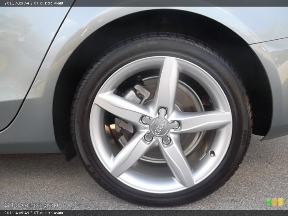 2011 Audi A4 2.0T quattro Avant Wheel and Tire Photo #59510406