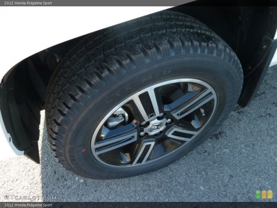 2012 Honda Ridgeline Sport Wheel and Tire Photo #59512224