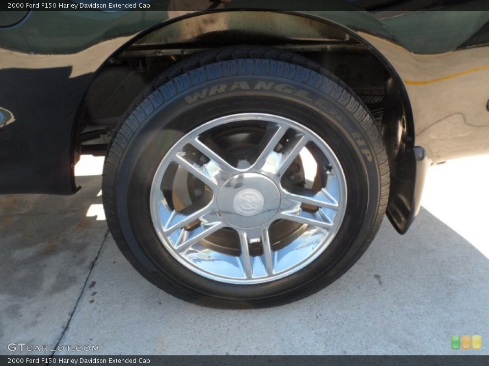 2000 Ford F150 Harley Davidson Extended Cab Wheel and Tire Photo #59514060
