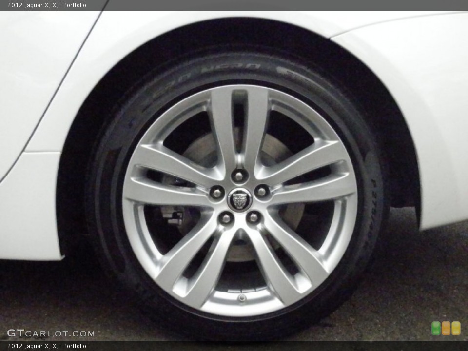 2012 Jaguar XJ XJL Portfolio Wheel and Tire Photo #59515308
