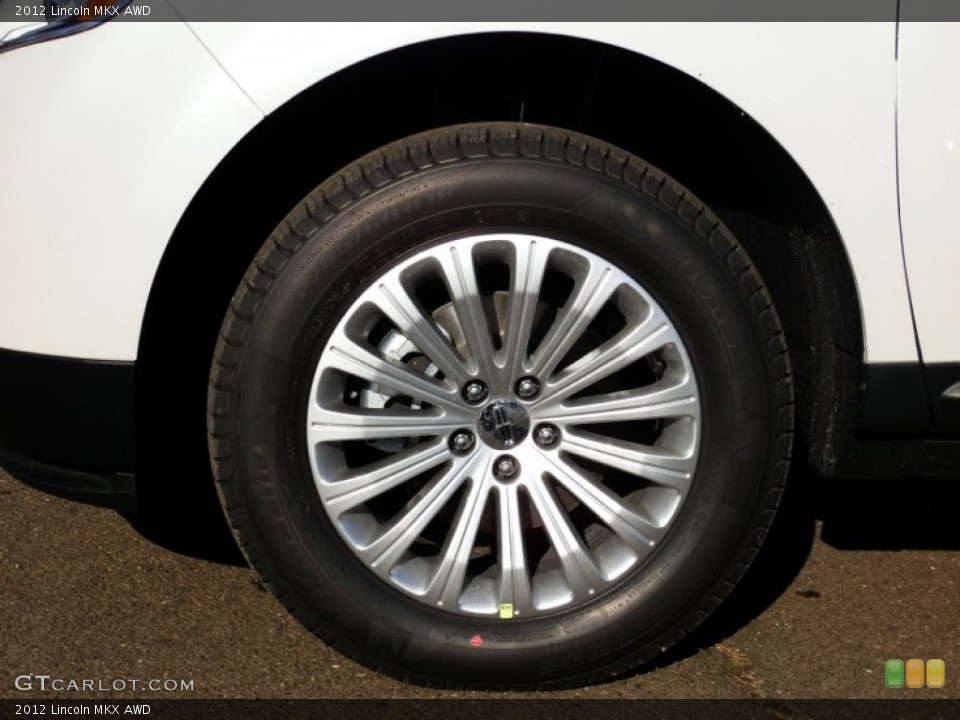 2012 Lincoln MKX AWD Wheel and Tire Photo #59515695