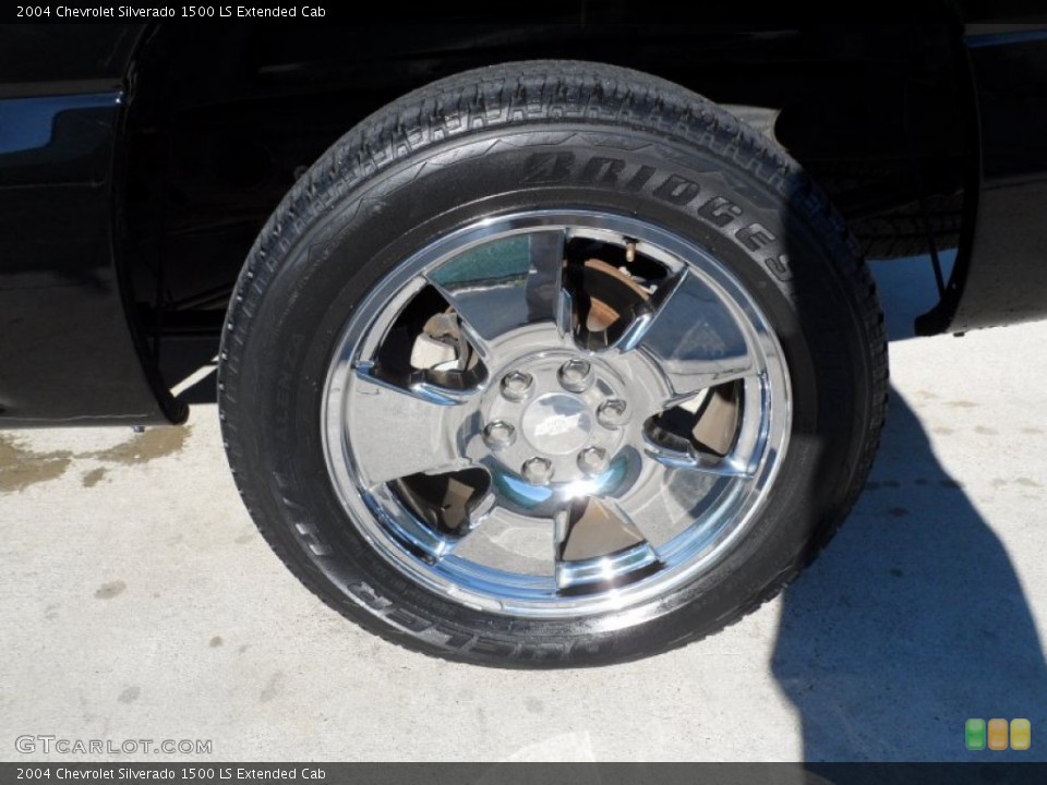 2004 Chevrolet Silverado 1500 LS Extended Cab Wheel and Tire Photo #59516211