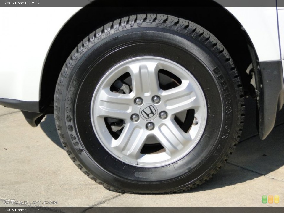2006 Honda Pilot LX Wheel and Tire Photo #59516280