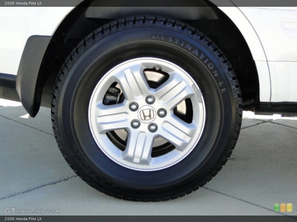 2006 Honda Pilot LX Wheel and Tire Photo #59516299