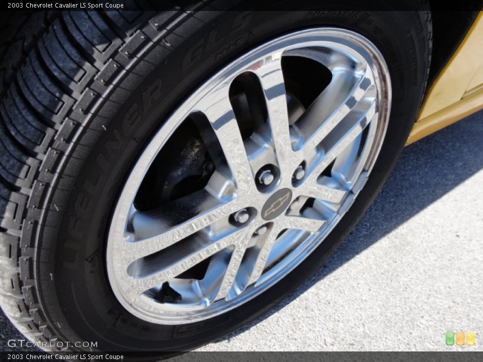 2003 Chevrolet Cavalier LS Sport Coupe Wheel and Tire Photo #59517214