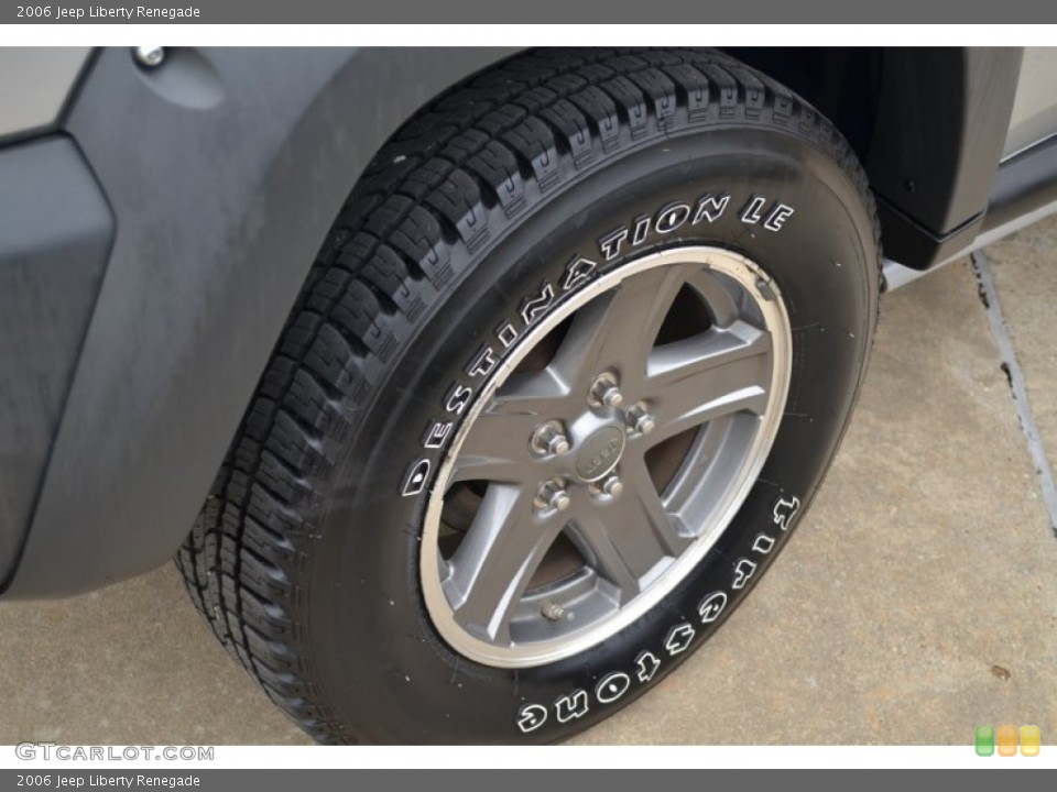 2006 Jeep Liberty Renegade Wheel and Tire Photo #59525257