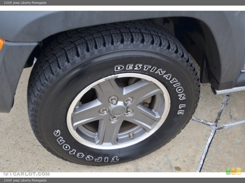 2006 Jeep Liberty Renegade Wheel and Tire Photo #59525269