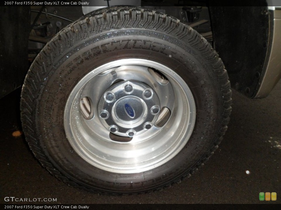 2007 Ford F350 Super Duty XLT Crew Cab Dually Wheel and Tire Photo #59530103