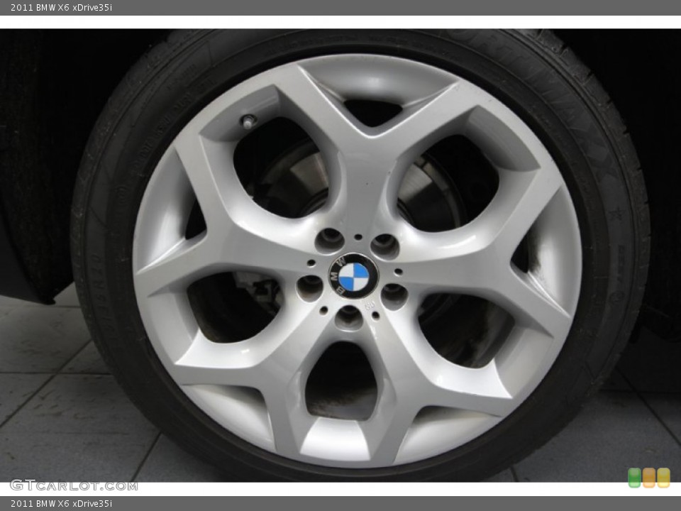 2011 BMW X6 xDrive35i Wheel and Tire Photo #59532128
