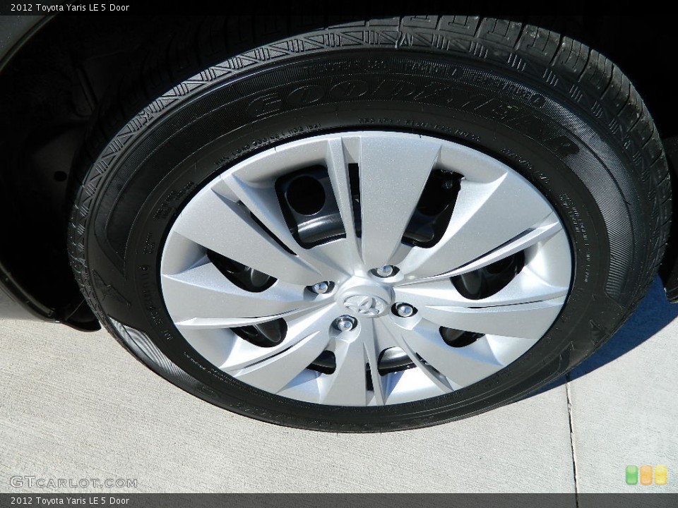 2012 Toyota Yaris LE 5 Door Wheel and Tire Photo #59533909