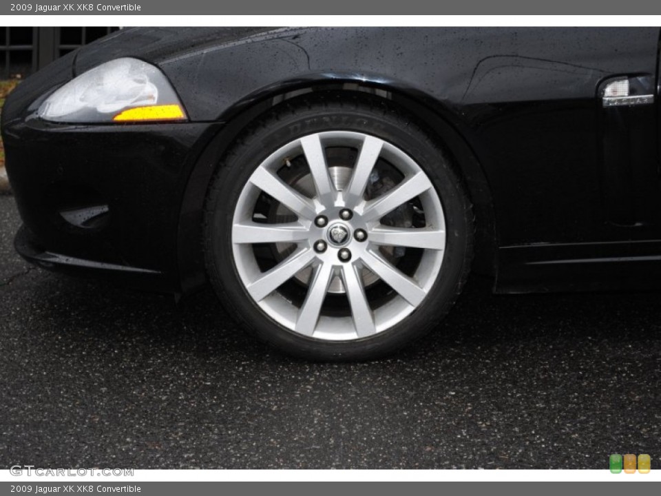 2009 Jaguar XK XK8 Convertible Wheel and Tire Photo #59537038