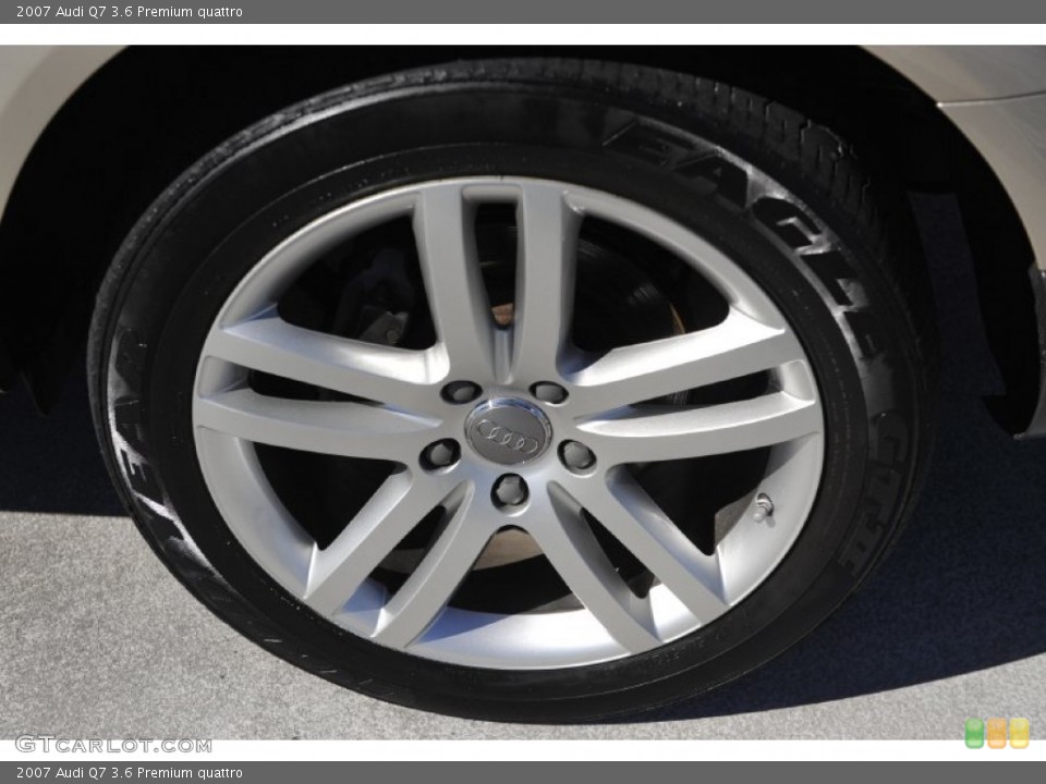 2007 Audi Q7 3.6 Premium quattro Wheel and Tire Photo #59537526