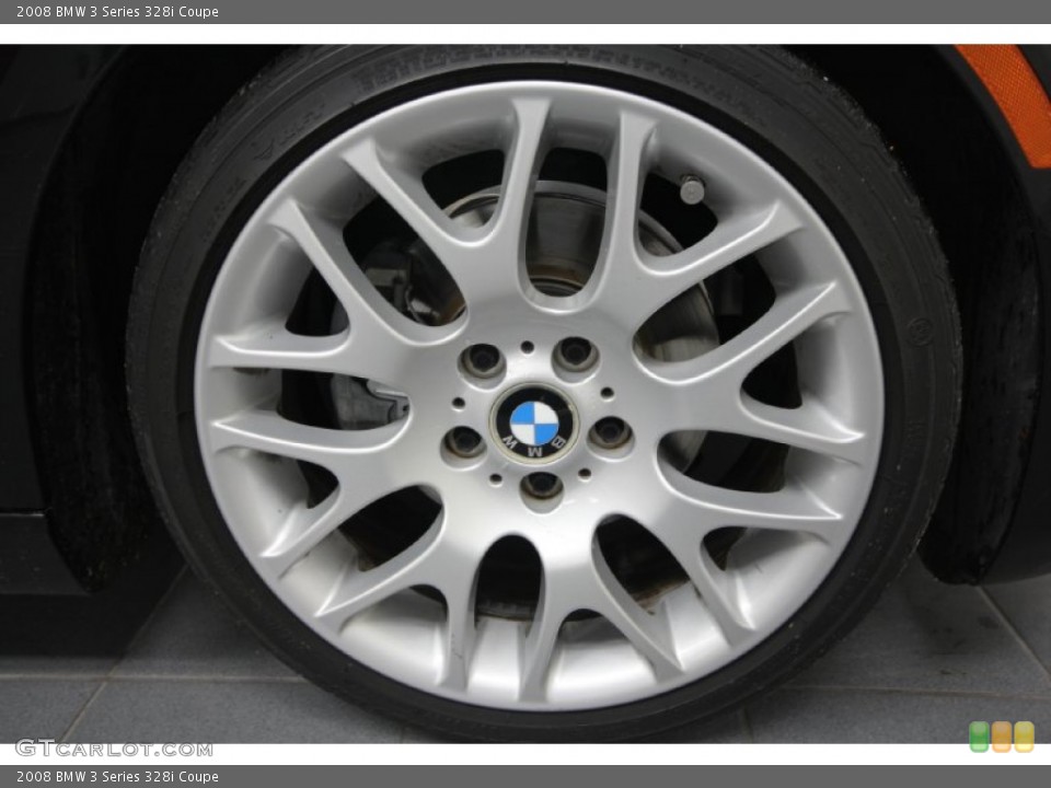 2008 BMW 3 Series 328i Coupe Wheel and Tire Photo #59538058