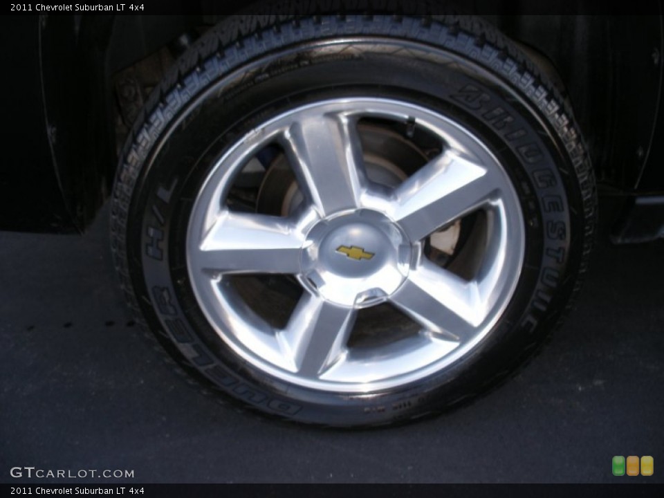 2011 Chevrolet Suburban LT 4x4 Wheel and Tire Photo #59538154