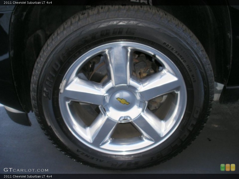 2011 Chevrolet Suburban LT 4x4 Wheel and Tire Photo #59538163