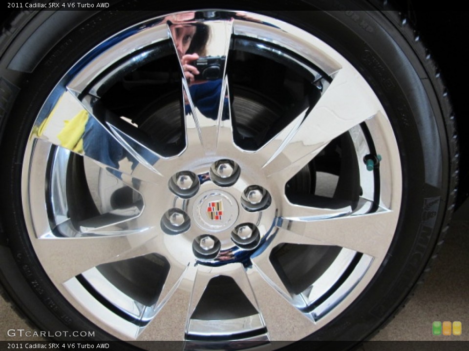 2011 Cadillac SRX 4 V6 Turbo AWD Wheel and Tire Photo #59542452