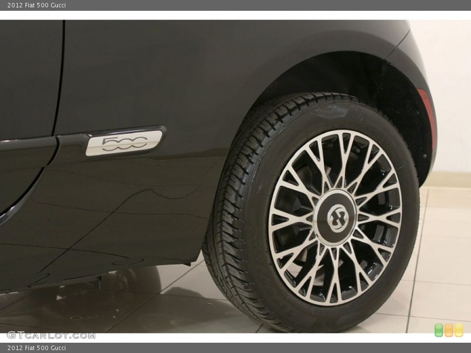 2012 Fiat 500 Gucci Wheel and Tire Photo #59544456