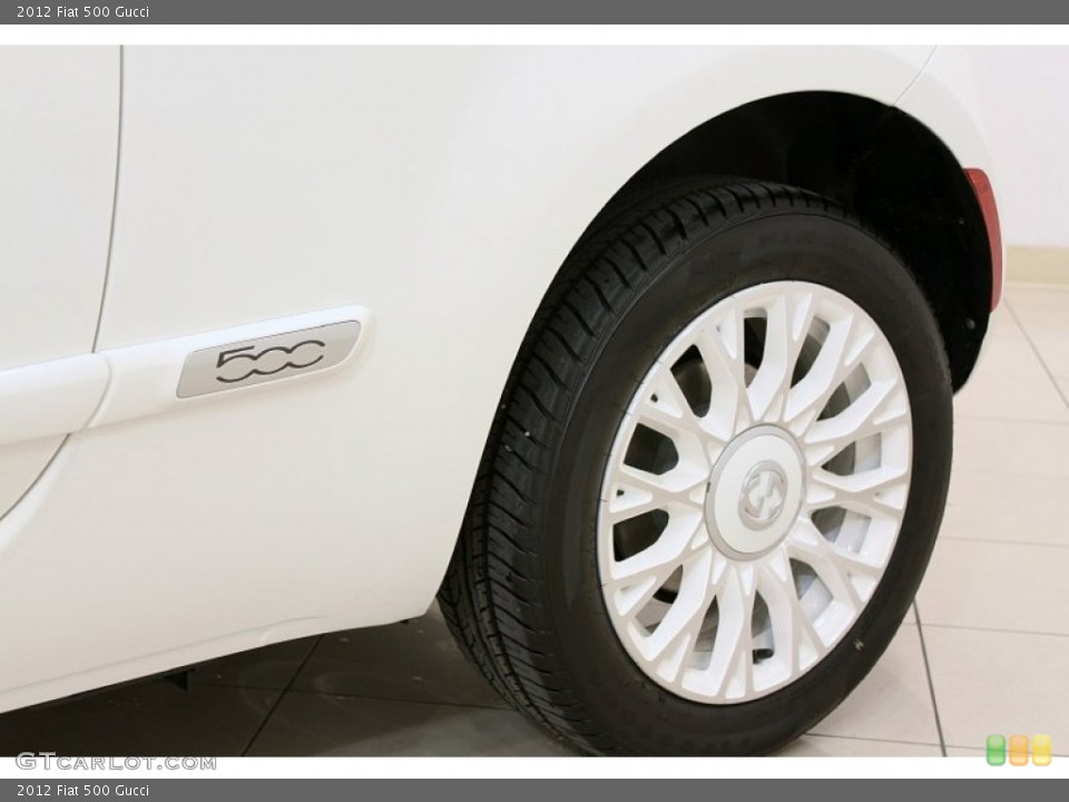 2012 Fiat 500 Gucci Wheel and Tire Photo #59544777