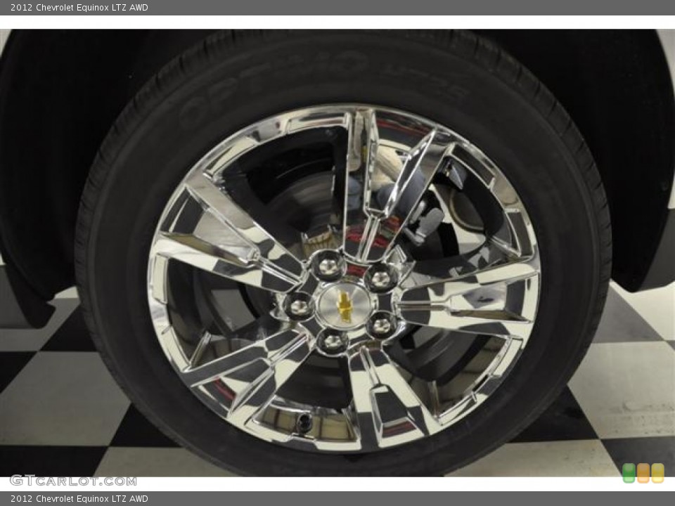 2012 Chevrolet Equinox LTZ AWD Wheel and Tire Photo #59547633