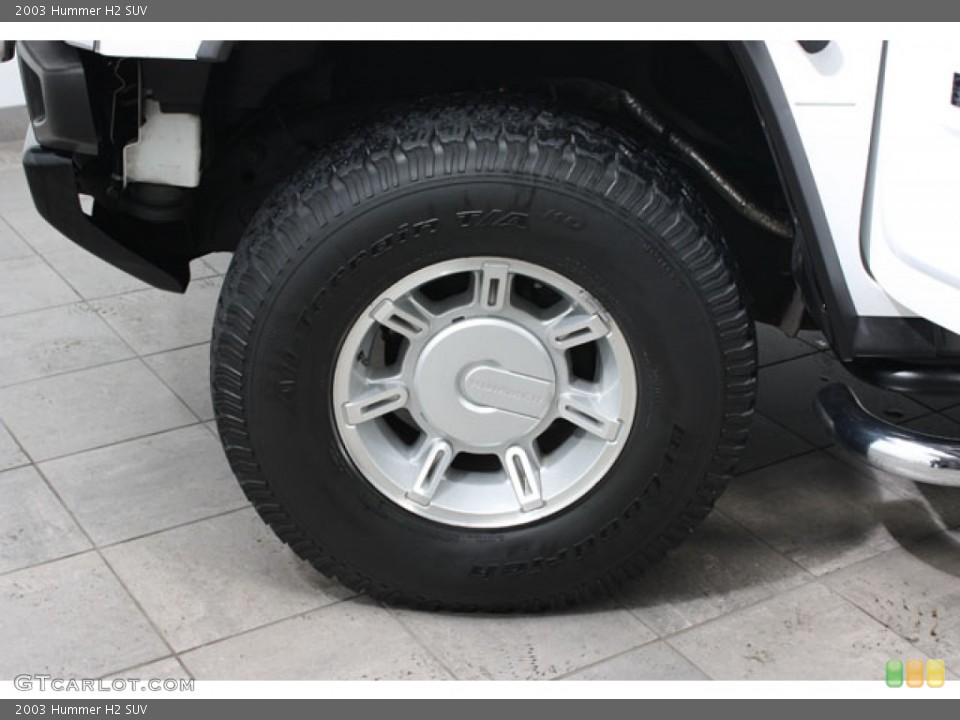 2003 Hummer H2 SUV Wheel and Tire Photo #59553072