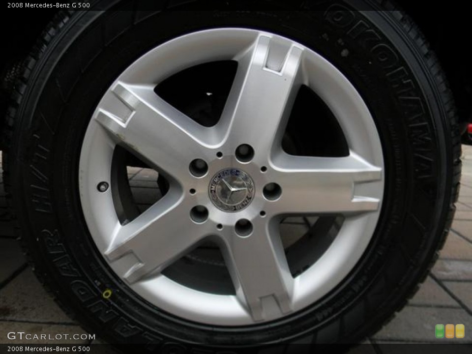2008 Mercedes-Benz G 500 Wheel and Tire Photo #59553708