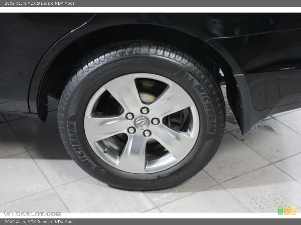 2009 Acura MDX  Wheel and Tire Photo #59554746