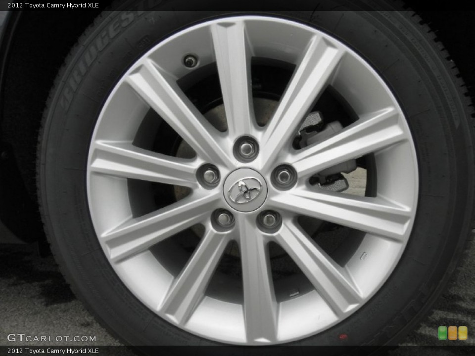 2012 Toyota Camry Hybrid XLE Wheel and Tire Photo #59554866