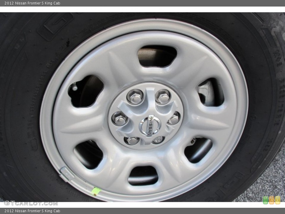 2012 Nissan Frontier S King Cab Wheel and Tire Photo #59557824