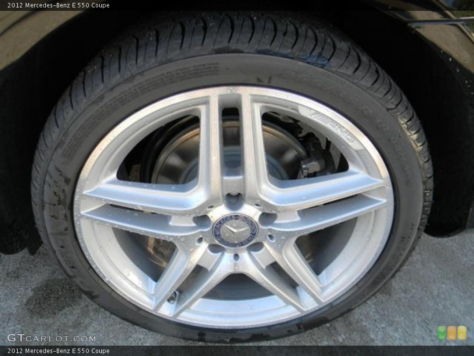 2012 Mercedes-Benz E 550 Coupe Wheel and Tire Photo #59558145