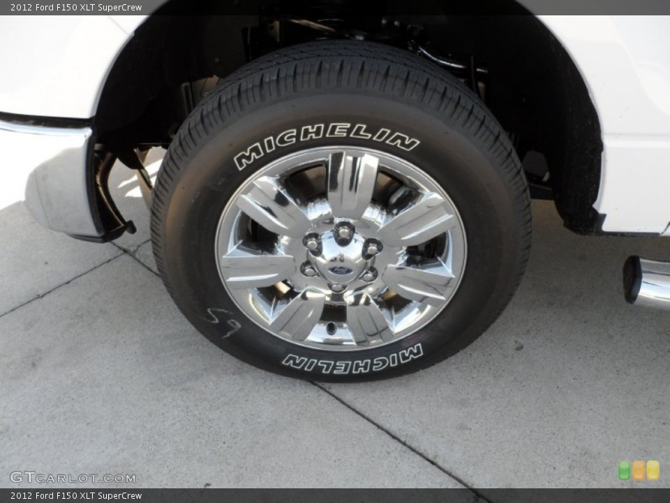 2012 Ford F150 XLT SuperCrew Wheel and Tire Photo #59564988