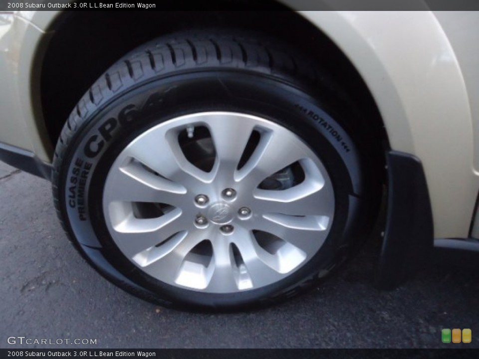 2008 Subaru Outback 3.0R L.L.Bean Edition Wagon Wheel and Tire Photo #59571042