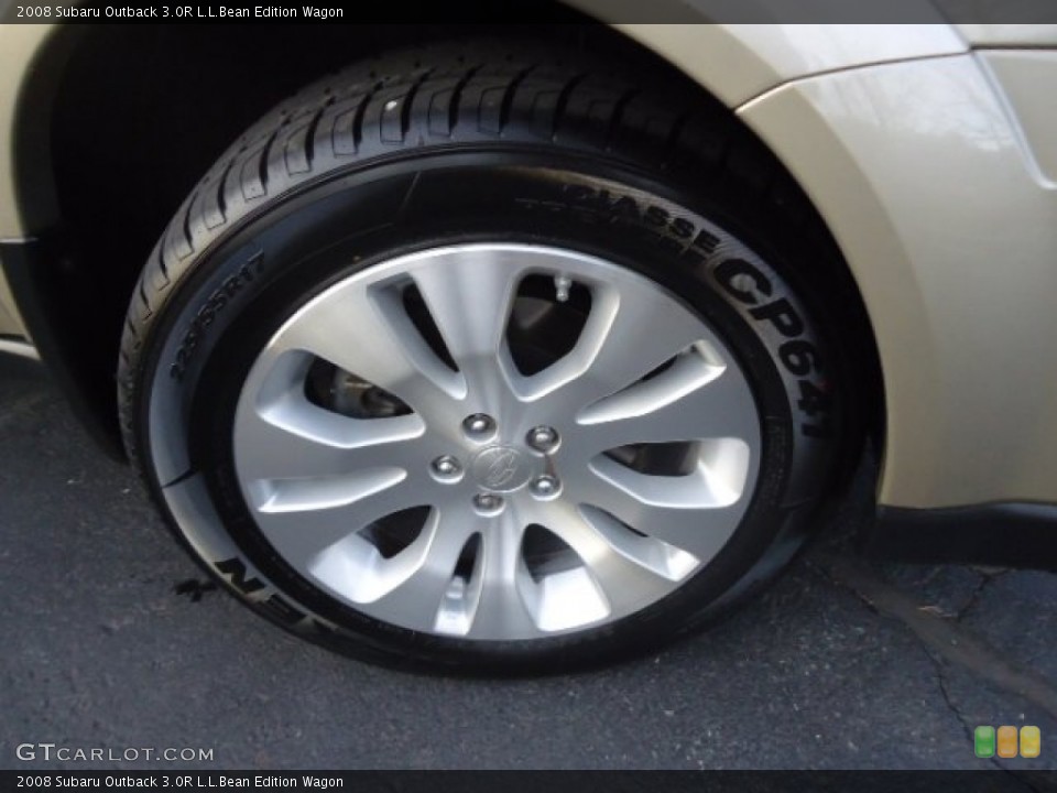 2008 Subaru Outback 3.0R L.L.Bean Edition Wagon Wheel and Tire Photo #59571049