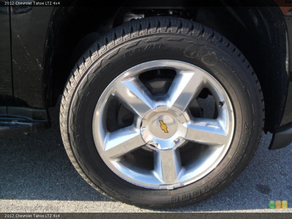 2012 Chevrolet Tahoe LTZ 4x4 Wheel and Tire Photo #59572691