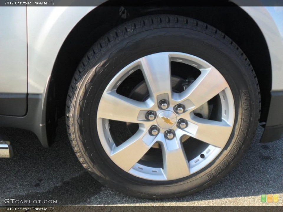2012 Chevrolet Traverse LTZ Wheel and Tire Photo #59573286