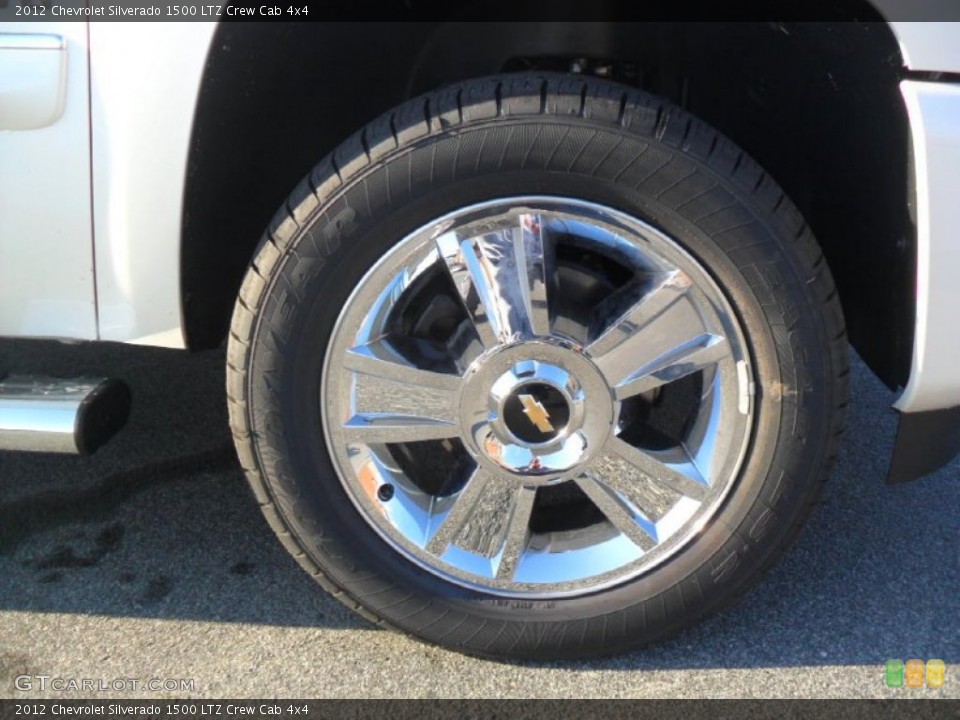 2012 Chevrolet Silverado 1500 LTZ Crew Cab 4x4 Wheel and Tire Photo #59574024