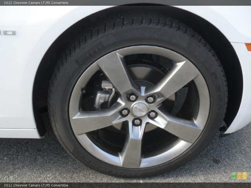2012 Chevrolet Camaro LT/RS Convertible Wheel and Tire Photo #59574330