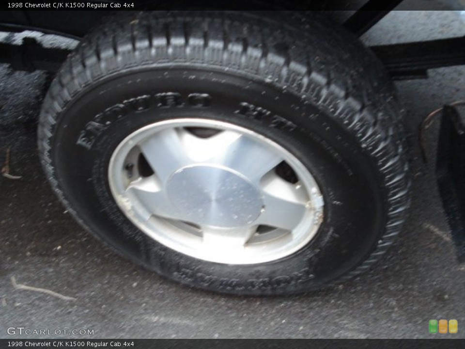 1998 Chevrolet C/K K1500 Regular Cab 4x4 Wheel and Tire Photo #59576196