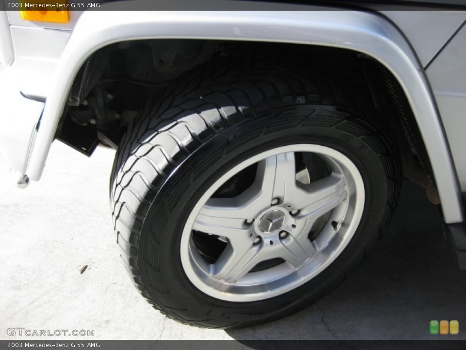 2003 Mercedes-Benz G 55 AMG Wheel and Tire Photo #59577597