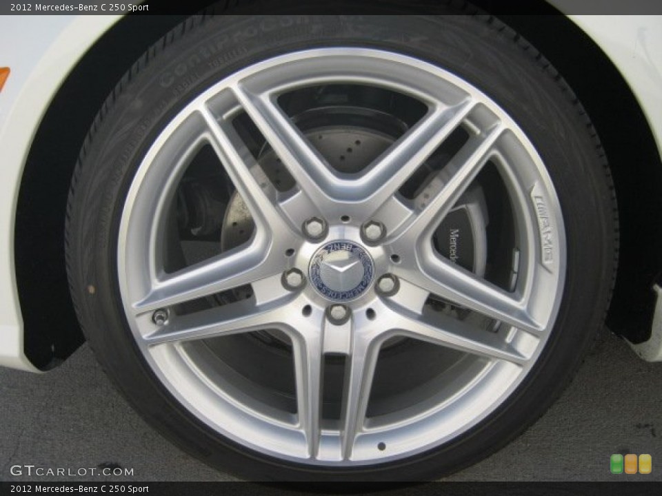 2012 Mercedes-Benz C 250 Sport Wheel and Tire Photo #59578263
