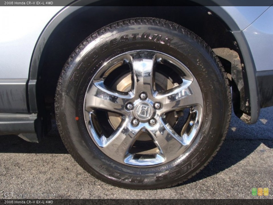 2008 Honda CR-V EX-L 4WD Wheel and Tire Photo #59594337