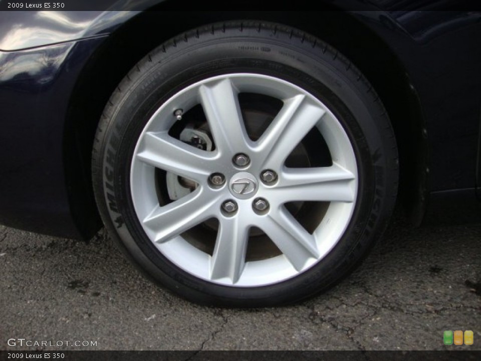 2009 Lexus ES 350 Wheel and Tire Photo #59594788