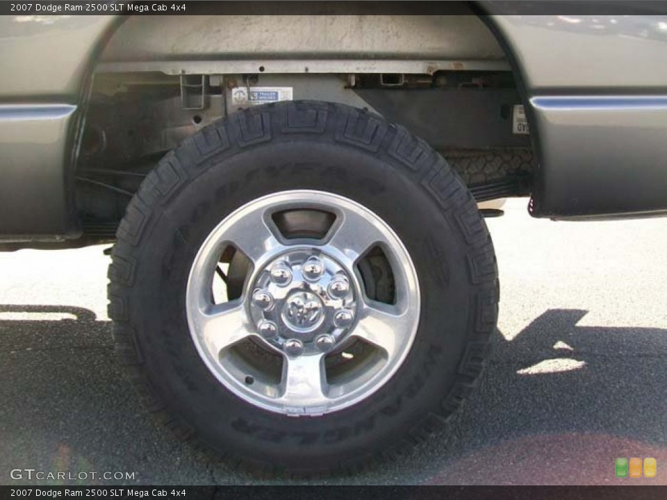 2007 Dodge Ram 2500 SLT Mega Cab 4x4 Wheel and Tire Photo #59596299