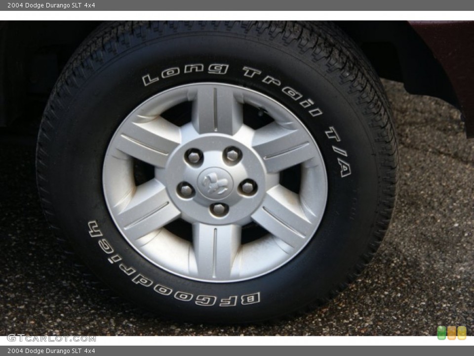 2004 Dodge Durango SLT 4x4 Wheel and Tire Photo #59598966