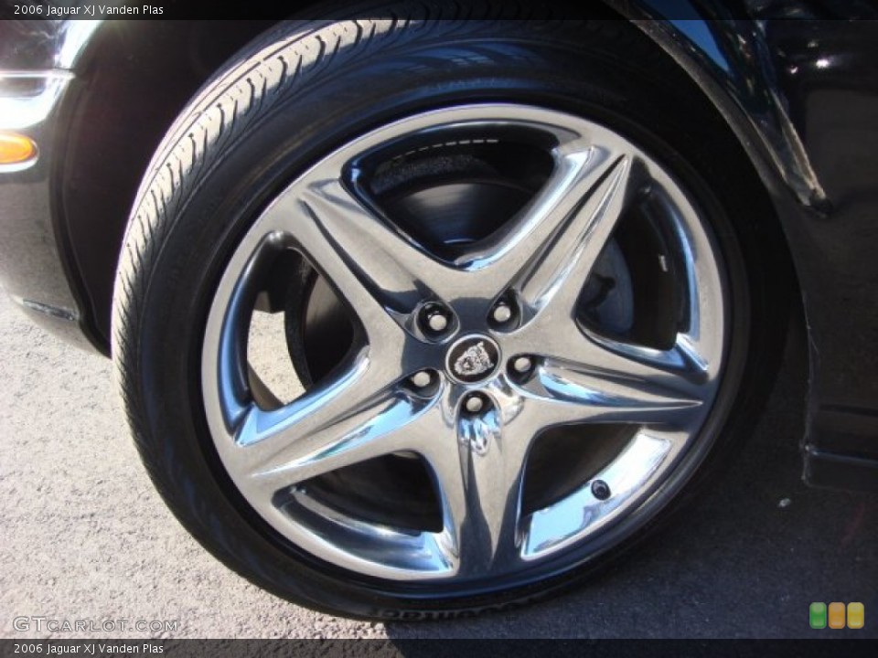 2006 Jaguar XJ Vanden Plas Wheel and Tire Photo #59600394