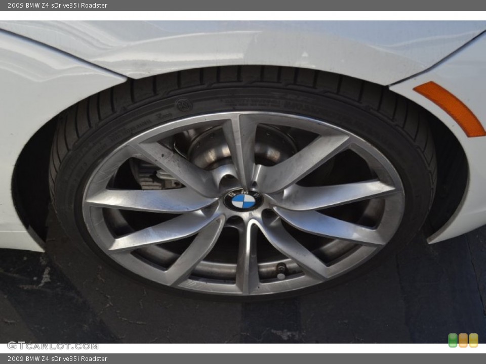 2009 BMW Z4 sDrive35i Roadster Wheel and Tire Photo #59602725
