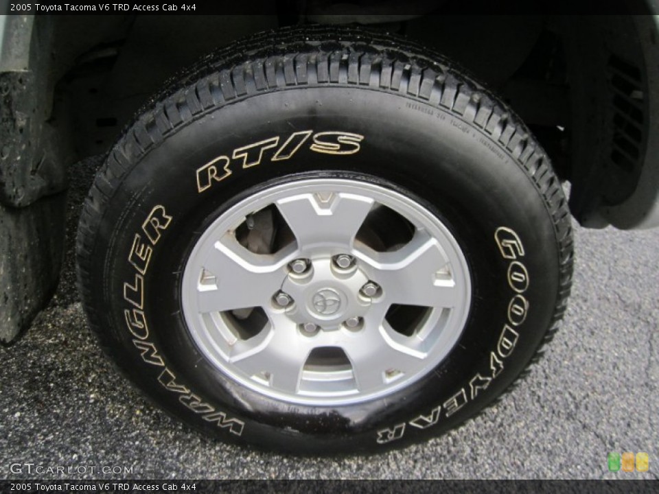 2005 Toyota Tacoma V6 TRD Access Cab 4x4 Wheel and Tire Photo #59602929