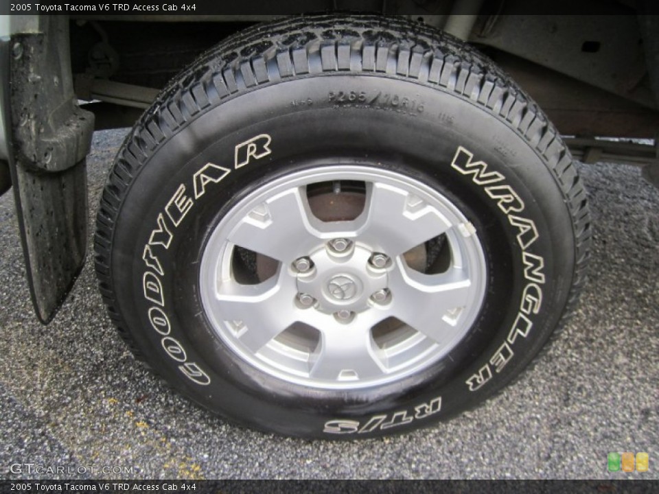 2005 Toyota Tacoma V6 TRD Access Cab 4x4 Wheel and Tire Photo #59602938