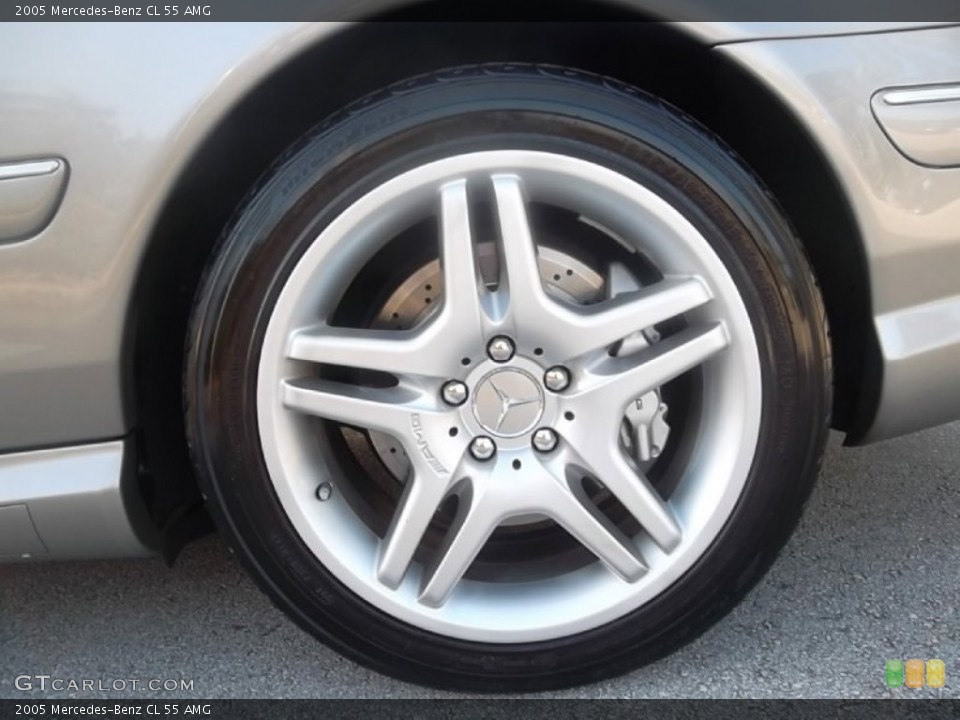 2005 Mercedes-Benz CL 55 AMG Wheel and Tire Photo #59603499
